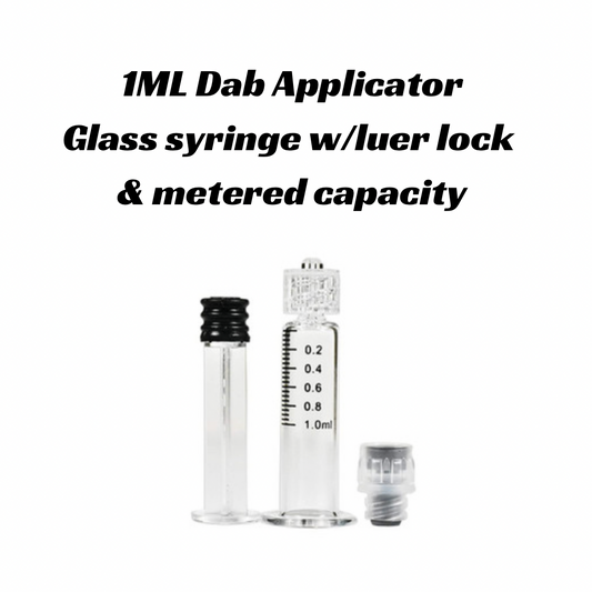 1mL dab applicator Glass syringe